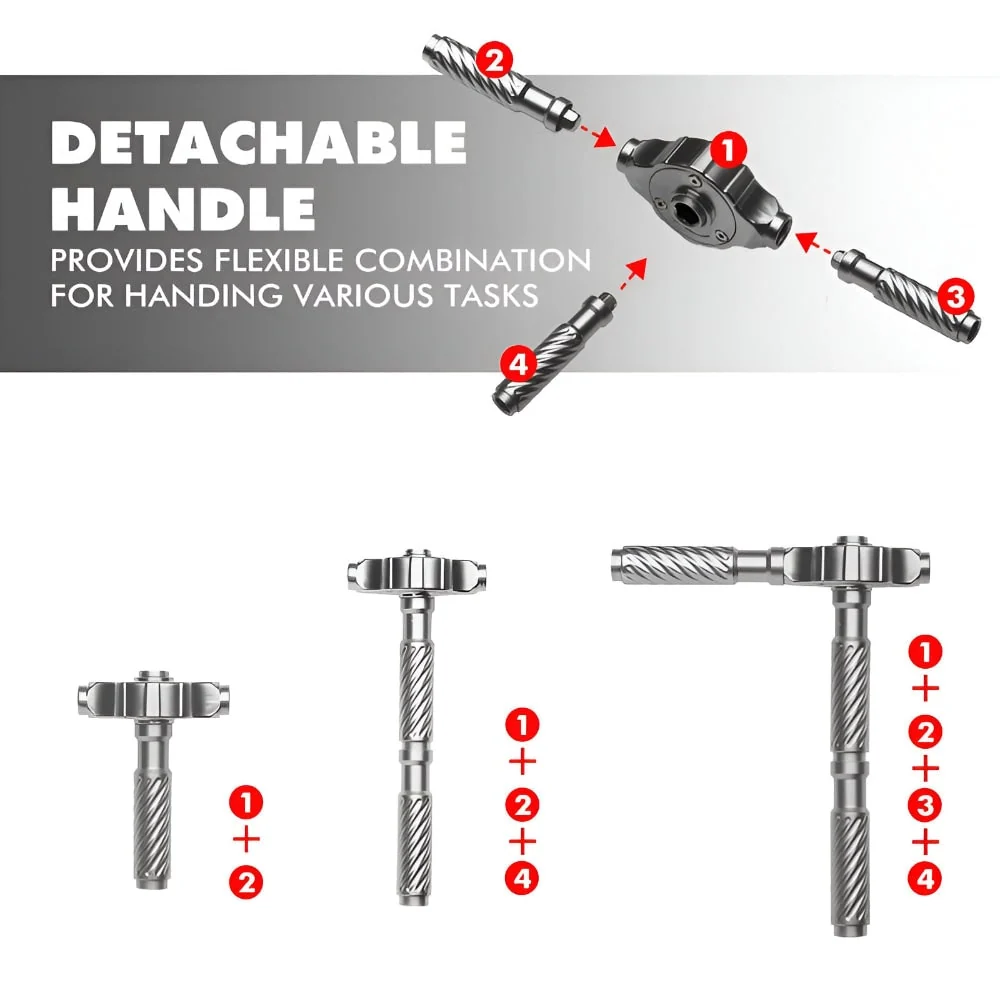 Precision Screwdriver Set Ratchet Compact Repair Toolkit - Image 10